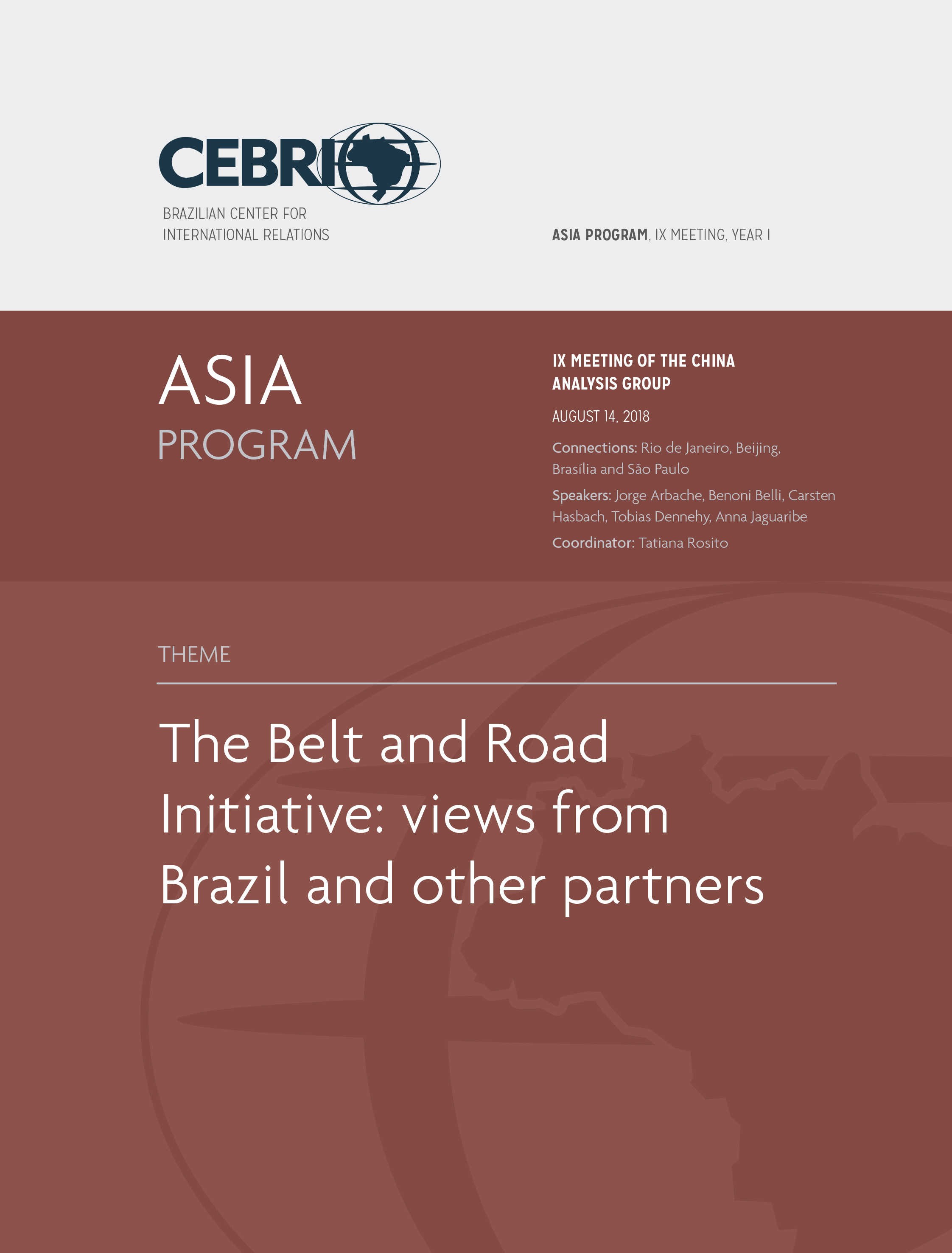 CEBRI - Centro Brasileiro de Relações Internacionais - A segunda grande  apresentação do dia como novo senior fellow do CEBRI é, Benoni Belli,  diretor do Departamento de Estados Unidos da América do